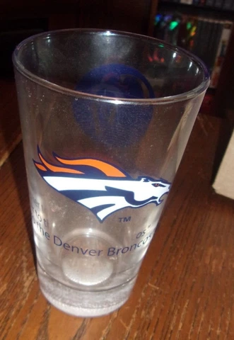 DENVER BRONCOS 6" GLASS - CVI Copy Vendors sponsor fax/copiers Cover