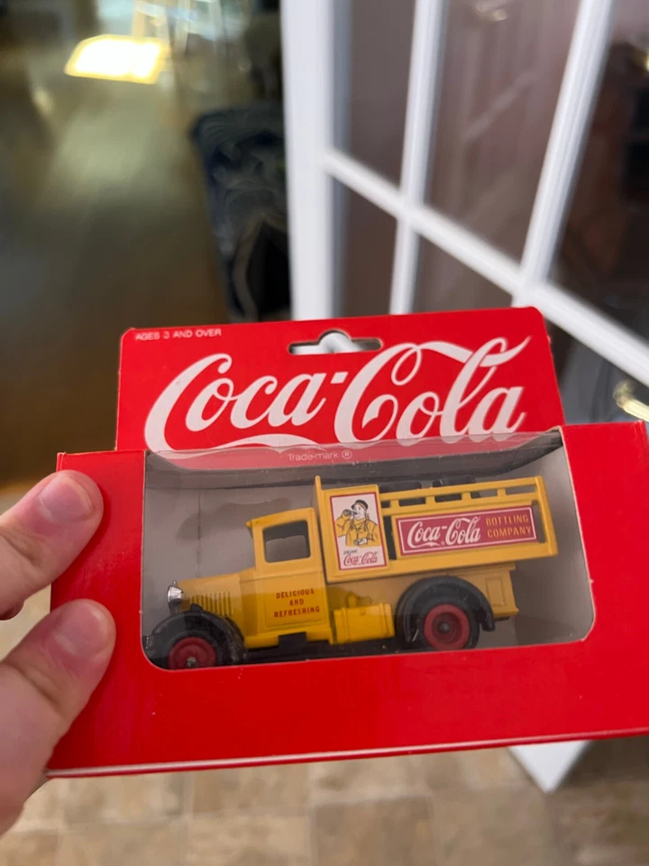 coca cola delivery truck die cast vehicle - Image 1 of 1