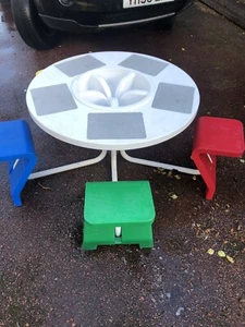 Genuine Rare/Vintage Duplu Lego Play Table - Picture 1 of 6
