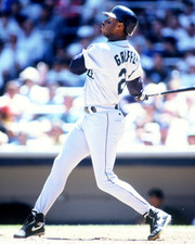 1993 KEN GRIFFEY JR Seattle Mariners BASEBALL ACTION Glossy Photo 8x10 PICTURE