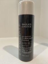 Paulas Choice Skin PERFECTING 2% BHA Liquid Salicylic Acid Exfoliant 4oz New