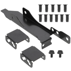 Lot de 5 supports de refroidissement double ventilateur support ordinateur radiateur fer - Photo 1/12