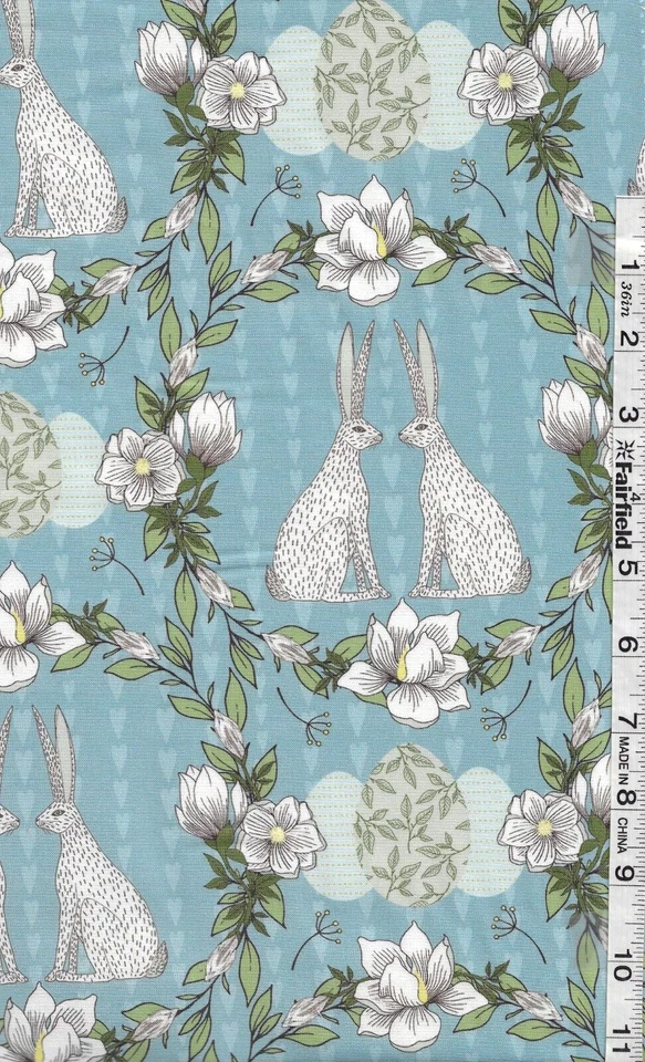 Guirnalda de Pascua con impresión digital por telas de diente de león por Foto 1 de 1