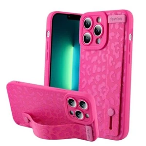 Compatible with iPhone 13 Pro Max for iPhone 13 Pro Max Hot Pink Leopard - Picture 1 of 7