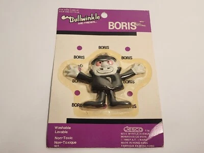 Bullwinkle and Friends Boris Vintage 1986 Jesco sellado Foto 1 de 2