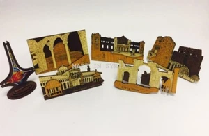 3D Wooden Decorations from Syria مجسمات خشبية لمناطق أثرية من بلاد الشام - Picture 1 of 21