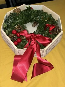 Porth Dekoartikel: Weihnachtskranz Tür/Wanddeko Box - Vintage ✅ - Bild 1 von 7