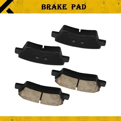4 pastillas de freno traseras de cerámica para Kia Forte 2014-2018; Hyundai Accent 12-17 D1544 Foto 1 de 4