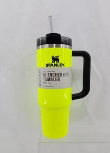 Stanley 30 oz Neon Yellow Spring Fling Quencher 2.0 Flowstate Tumbler - Genuine! - Picture 1 of 5