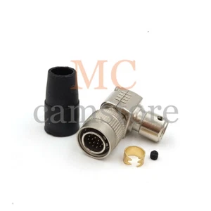 Hirose 16pin Right Angle, HR10A-10P-16P, Aviation Industrial Power Connector - Picture 1 of 7