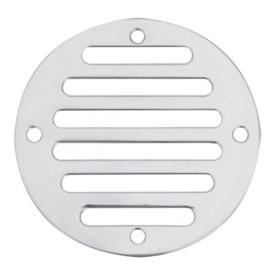 WHITE WATER MARINE HARDWARE White Water 7728S | Marine 304 SS Deck Drain Cover | Ø 3-1/4" Diameter
