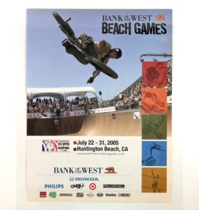 Anuncio laminado Bank of the West Beach Games 2005 - Póster Huntington Surf y BMX - Imagen 1 de 6