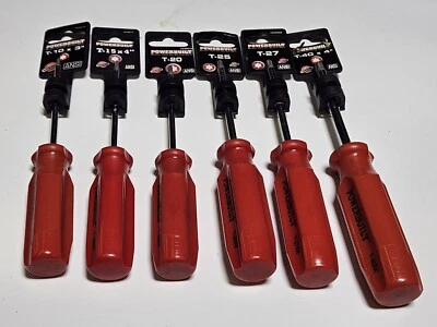 Powerbuilt Torx Drivers Set 6pc - Image 1 of 3
