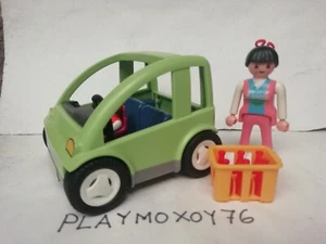 PLAYMOBIL. TIENDA PLAYMOXOY76. MINICOCHE VERDE REF. 3069. - Picture 1 of 3