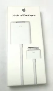 Original Apple 30 Pin auf VGA Adapter Model # MC552ZM - (NN3) - Bild 1 von 2