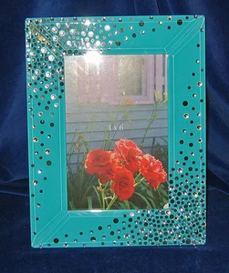Jeweled SPARKLE GLAMOR Bright AquaFrame (713) - Picture 1 of 1