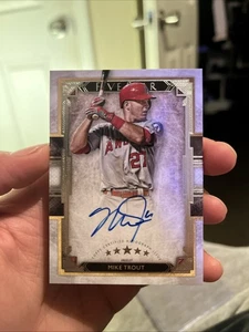 2018 Topps Five Star - Mike Trout #FSA-MT (AU) VERY CLEAN - Picture 1 of 7