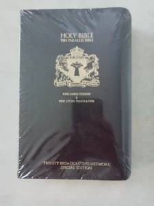 Holy Bible TBN Parallel Edition KJV & The Living Bible TBN Special Edition - Foto 1 di 3