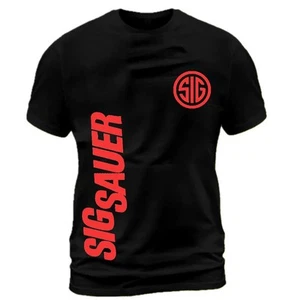 SIG Sauer Never Settle Unisex Grafik T-Shirt Oberteil XS-3XL - Bild 1 von 1