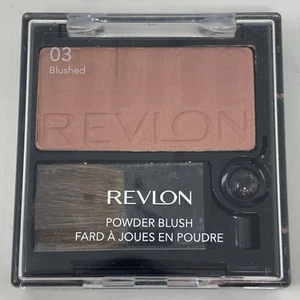 Revlon Powder Blush In Blushed 03 With Pop-Up Mirror Sealed NEW - Picture 1 of 2