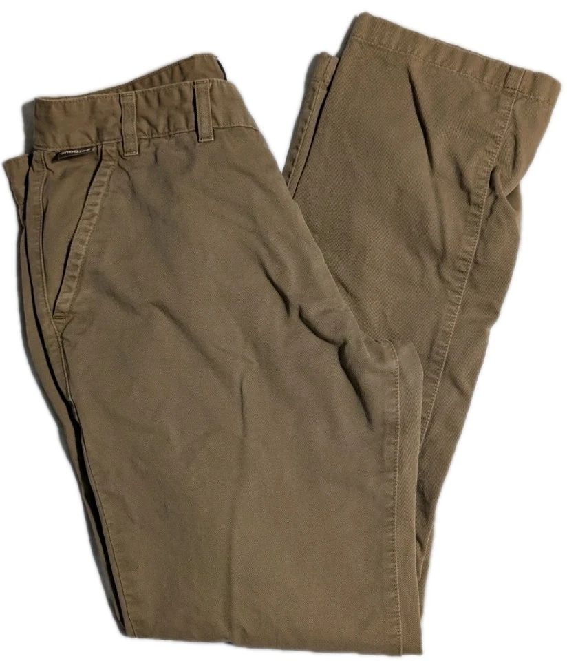 Barbour Pantone Chinos Pants Mens 34x30 Tan Khaki Collaboration - Small Stain - Image 1 of 4