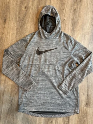 Nike Therma Fit Hoodie Gray Swoosh Longline XL Tall 925634-050 - Image 1 of 4