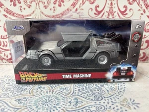 Jada 253255021 Back Delorean (Future) Die-cast Toy Time Machine Car - Picture 1 of 4