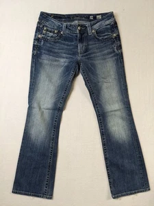 Miss Me Womens Bootcut Jeans Size 29 Embellished Pockets Cotton Blend - Picture 1 of 19