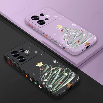 Case For Xiaomi Redmi Note 14 13 Pro 12 11T 13T Christmas Tree Silicone Cover - Image 1 of 4