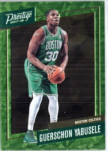 2017-18 Panini Prestige #48 Guerschon Yabusele Micro Etch Rookies verde brillante - Foto 1 di 2