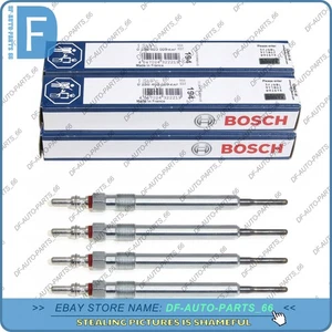 4x OEM BOSCH 059963319AB Glow Plugs for A1-A8 Q3 Q7 Q5 SEAT ŠKODA TIGUAN T6 TDI - Picture 1 of 7