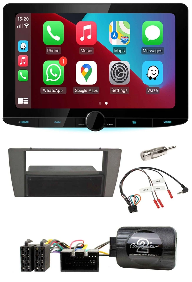 Kenwood Lenkrad USB DAB Bluetooth Autoradio für Jaguar X-Type S-Type 2003-2008 - Bild 1 von 4