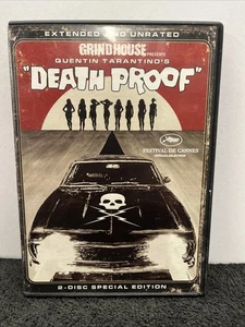 Death Proof [Extended & Unrated Edition] 2-Disc Set  Quentin Tarantino  [W2] - Picture 1 of 2