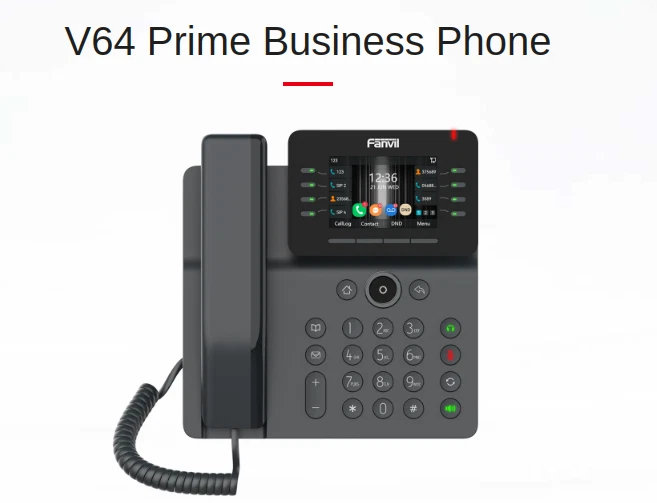 Fanvil V64 VOIP Business Phone- Black  BRAND NEW - Image 1 of 1