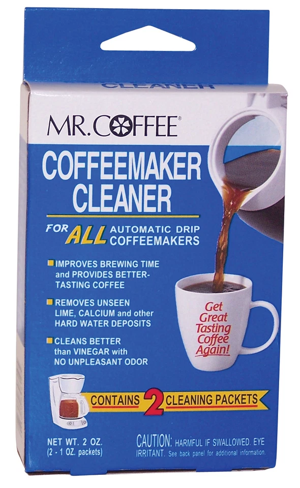 Mr. Coffee Coffeemaker Cleaner for All Automatic Drip Coffeemakers 2oz