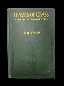 1900 Grasblätter von Walt Whitman, herausgegeben von David McKay Philadelphia - Bild 1 von 9