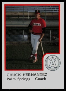 1986 ProCards Chuck Hernandez Palm Springs Angels - Picture 1 of 2
