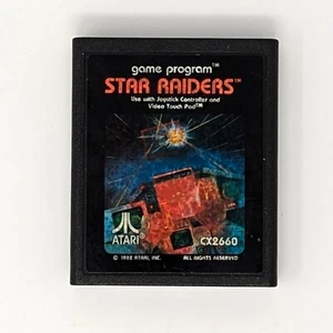 Star Raiders (Atari 2600) Cartridge - Picture 1 of 4