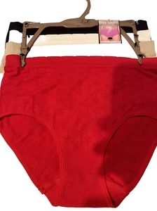 Icy Hot 4 Pack Seamless High Waisted Brief Underwear Panties Women's Size Small - Picture 1 of 10