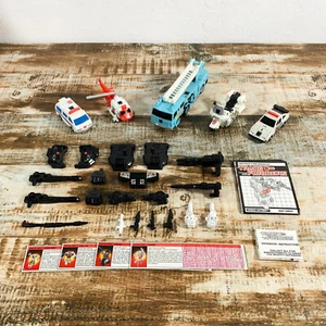 Transformers G1 DEFENSOR 99% Complete (Missing 1 Attachment) w/ Spec Cards - Picture 1 of 8