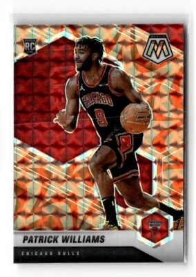 2020-21 Panini Mosaic - Rookie Patrick Williams #206 Reactive Orange Prizm (RC) - Image 1 of 2