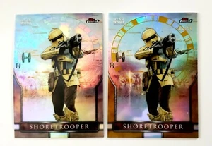 🔥SHORETROOPER 2018 TOPPS Star Wars Finest Inserts #RO-20 Base GOLD 03/50 RARE🔥 - Bild 1 von 2