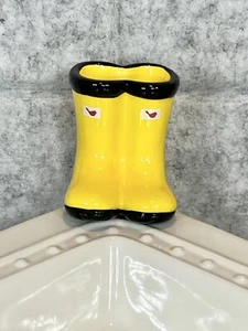 Nora Fleming Jumpin Puddles Rain Boots A292 Platter Charm Attachment “St. Jude” - Picture 1 of 5
