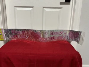 Happy Birthday 12 Ft Banner - Picture 1 of 1