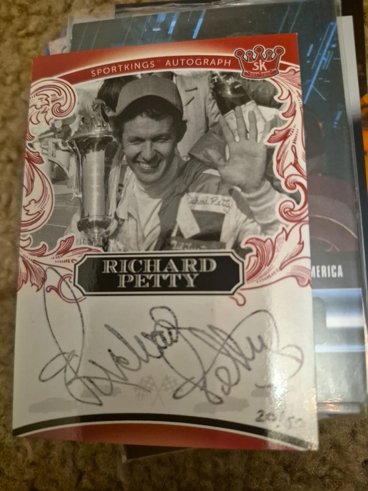 2022 Sportkings Richard Petty Autograph #'d 20/50 - Image 1 of 1