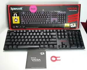 Redragon Vara Mechanical Gaming Keyboard - RGB Lights - Picture 1 of 7