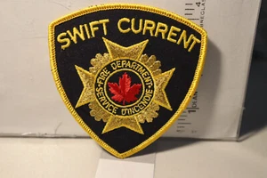 fire patch  SWIFT CURRENT FIRE DEPT SASKATCHEWAN CANADA - Picture 1 of 1
