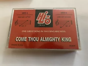 Hi-Lo Trax performance track Cassette. (Come Thou Almighty King). Free Shipping! - Foto 1 di 1