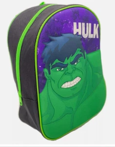 Hulk 3D Backpack Green/Black 31cm - Picture 1 of 2