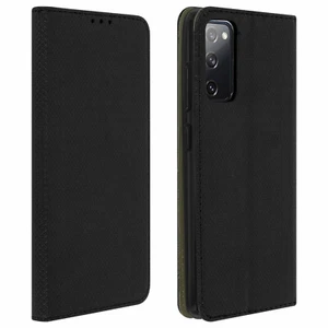 Custodia Samsung Galaxy S20 FE Cover Folio Porta Funzione Supporto Nero - Picture 1 of 5
